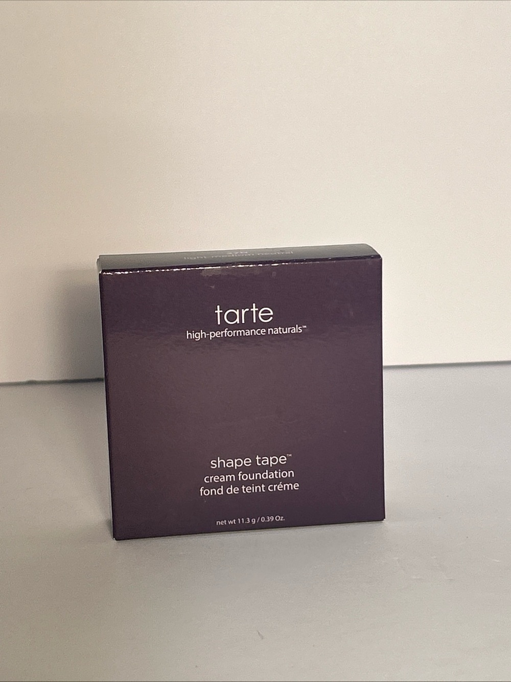 Tarte Shape Tape Cream Foundation 0.38 Oz 27N Light-Medium Neutral